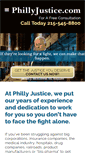 Mobile Screenshot of phillyjustice.com